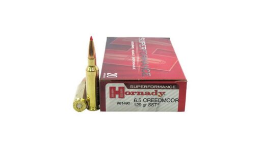 opplanet hornady ammo 6 5 creedmoor 129gr sst spf 20 81496 1